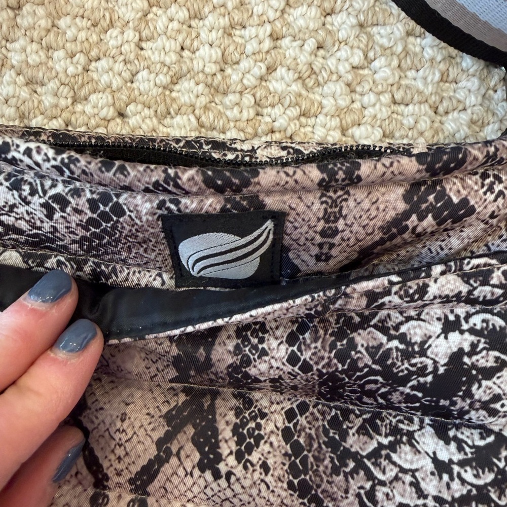 Think Rolyn Snake Print Crossbody Bag - Picture 2 of 6